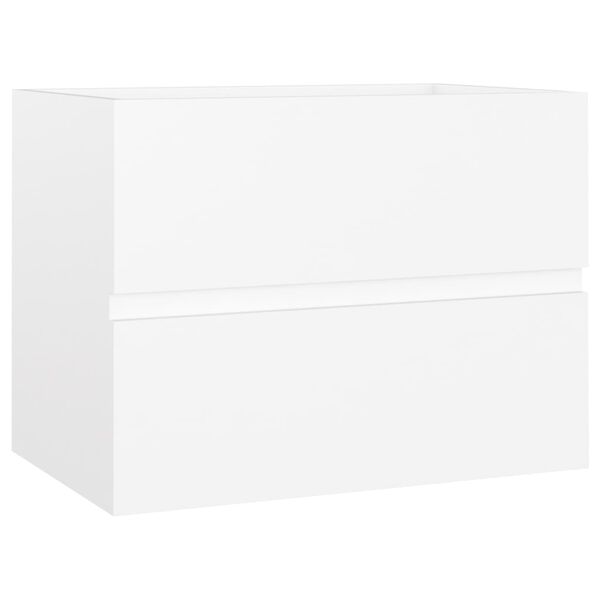 vidaXL Sink Cabinet White Engineered wood Medium Sink Cabinet