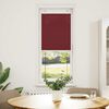 vidaXL Pleated Blind Bordeaux Red 100% Polyester 17.7x39.4 in