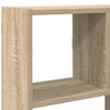 vidaXL Wall Cube Shelf Sonoma Oak Engineered wood Medium Wall Cube Shelf