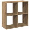 vidaXL Room Divider Bookcase Artisan oak Engineered wood