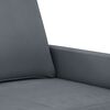vidaXL Sofa Set Dark Grey Velvet Sofa Set Rectangular Modern Sofa