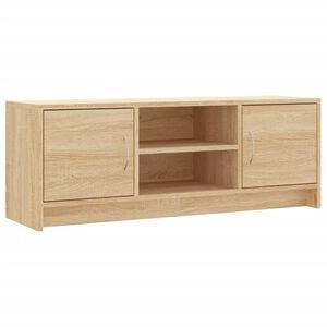 vidaXL TV Cabinet Sonoma Oak Engineered Wood 40.2 x 11.8 x 14.8 in
