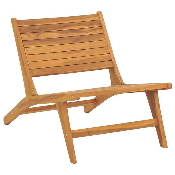 vidaXL Garden Chair Natural Teak