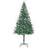 vidaXL Artificial Christmas Tree Green 70.87 in PVC and Steel