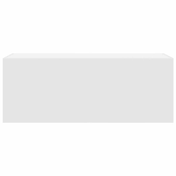 vidaXL Bathroom Wall Cabinet White Engineered Wood Medium Minimalistic