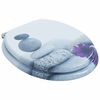 vidaXL WC Toilet Seats 2 pcs with Soft Close Lids MDF Pebbles Design (2x143935)