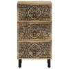 vidaXL Side Cabinet 15.7"x13"x29.5" Solid Wood Mango