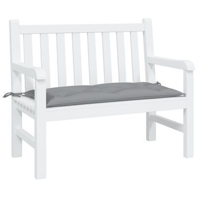 vidaXL Garden Bench Cushion Gray 39.4"x19.7"x2.8" Oxford Fabric