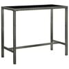 vidaXL Garden Bar Set Grey, Anthracite