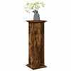 vidaXL Display Stand Smoked Oak Engineered Wood Medium Display Stand