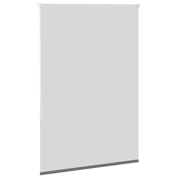vidaXL Roller Blind Grey 100% Polyester, Aluminium 35.4 x 51.2 in