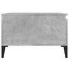 vidaXL Coffee Table Concrete Grey Engineered Wood Medium Coffee Table