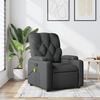vidaXL Massage Recliner Chair Dark grey