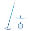 vidaXL Pool Maintenance Kit White, Blue ABS, Aluminum Standard