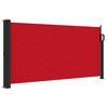 vidaXL Retractable Side Awning Red