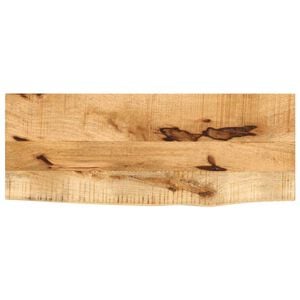 vidaXL Table Top Natural Solid rough mango wood with a natural finish