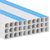 vidaXL Cable Trunking Self-Adhesive 0.98"x0.98" 98.4' PVC