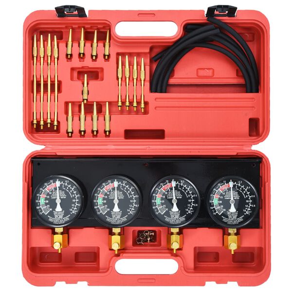 vidaXL Carburetor Vacuum Synchronizer Gauge Tool Kit