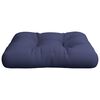vidaXL Pallet Cushion Navy Blue Oxford fabric, PP hollow fiber