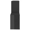vidaXL Wall Shelf High gloss grey Engineered wood 39.4 x 7.1 x 20.9 in