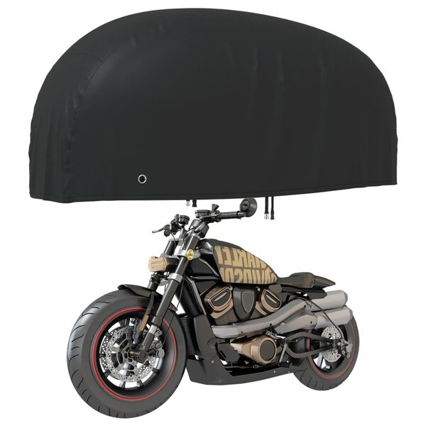 vidaXL Motorcycle Cover Black 86.6"x37.4"x43.3" 210D Oxford