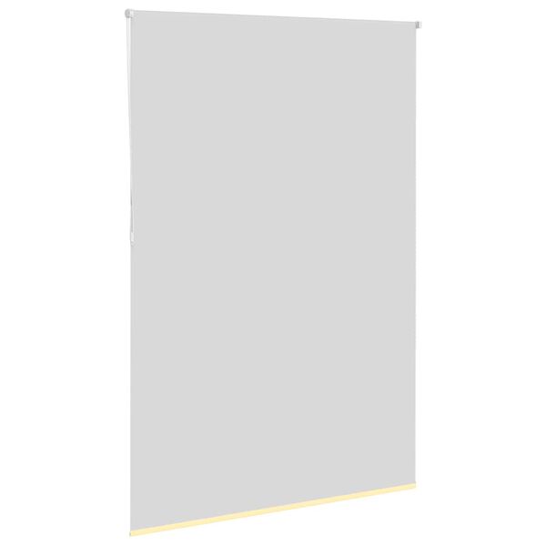vidaXL Roller Blind Yellow 100% Polyester 63x90 in Height-Adjustable