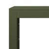 vidaXL Firewood Rack Green 39.4x15.7x31.5" Steel