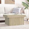 vidaXL Coffee Table Sonoma oak Engineered wood Medium Coffee Table