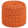 vidaXL Boat Rope Orange 0.24 " 164.0 ' Polypropylene