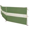 vidaXL Camping Windbreak Green 192.9x48.4" Waterproof