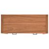 vidaXL TV Cabinet Natural Teak Wood One Size Storage TV Cabinet