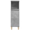 vidaXL Bathroom Furniture Set Concrete Grey