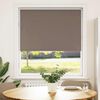 vidaXL Roller Blind Coffee 100% Polyester 41.3x51.2 in