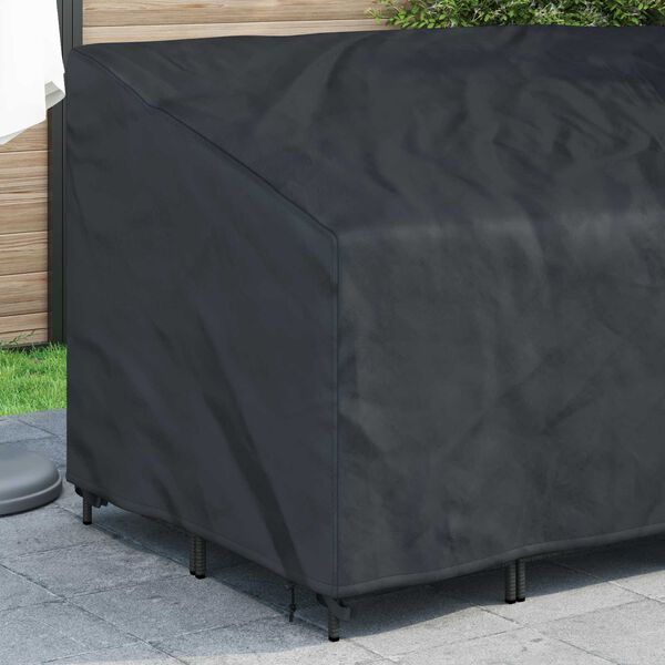 vidaXL Garden Bench Cover 62.99 x 39.37 x 24.02 / 35.04 in