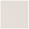 vidaXL Weighted Blanket Light Cream Cotton 78.7 x 78.7 in