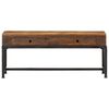 vidaXL TV Cabinet Brown Solid reclaimed wood and iron TV Cabinet