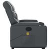 vidaXL Stand Up Massage Recliner Chair Grey
