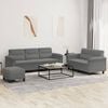 vidaXL Sofa Set Dark Grey