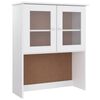 vidaXL Highboard White Solid pine wood Large Highboard Rectangular