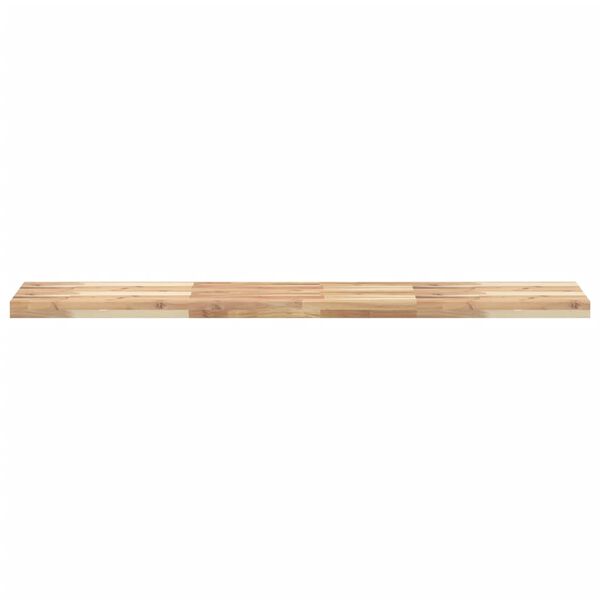 vidaXL Floating Shelf Set of 3 Natural wood Solid acacia wood (untreated)
