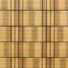 vidaXL Balcony Screens 10 pcs Light Brown 100.4x7.5" Poly Rattan