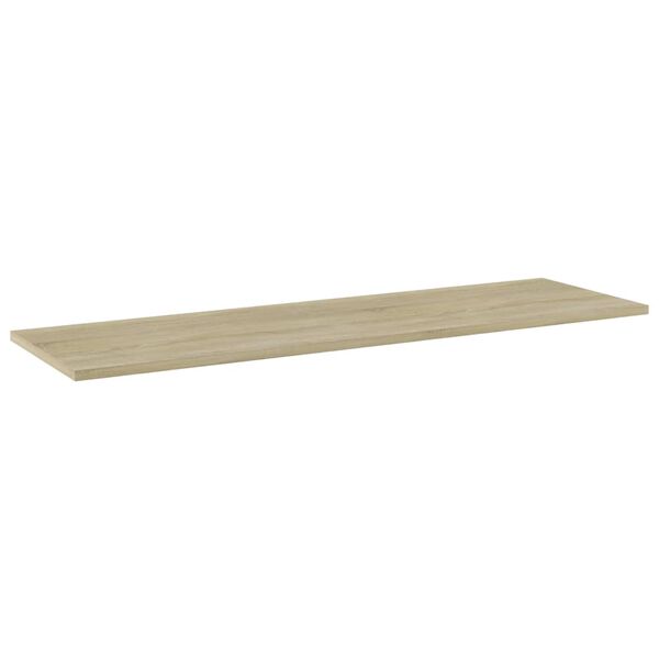 vidaXL Shelf Set of 4 Sonoma oak Engineered wood Large
