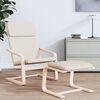 vidaXL Relaxing Chair Cream