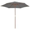 vidaXL Garden Parasol Anthracite
