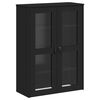 vidaXL Highboard Black