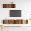 vidaXL TV Cabinet Set Set of 3 Old wood Engineered wood Medium