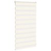 vidaXL Zebra Blind Marble Beige 100% Polyester 33.5 in wide x 39.4 in tall