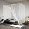 vidaXL Hanging Mosquito Net 156 Mesh White 86.6x78.7x82.7"
