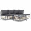 vidaXL Garden Lounge Set Anthracite