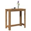 vidaXL Bar Table Artisan Oak 40.2x19.7x40.7" Engineered Wood